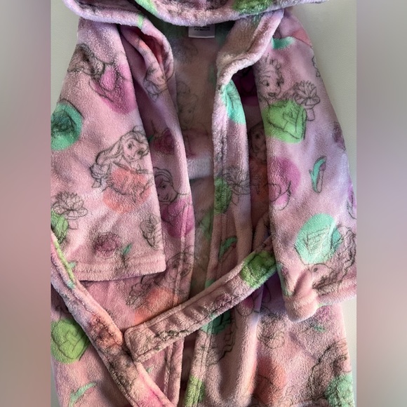 Girls Disney Princess Hooded Robe XS(4) - Picture 2 of 4